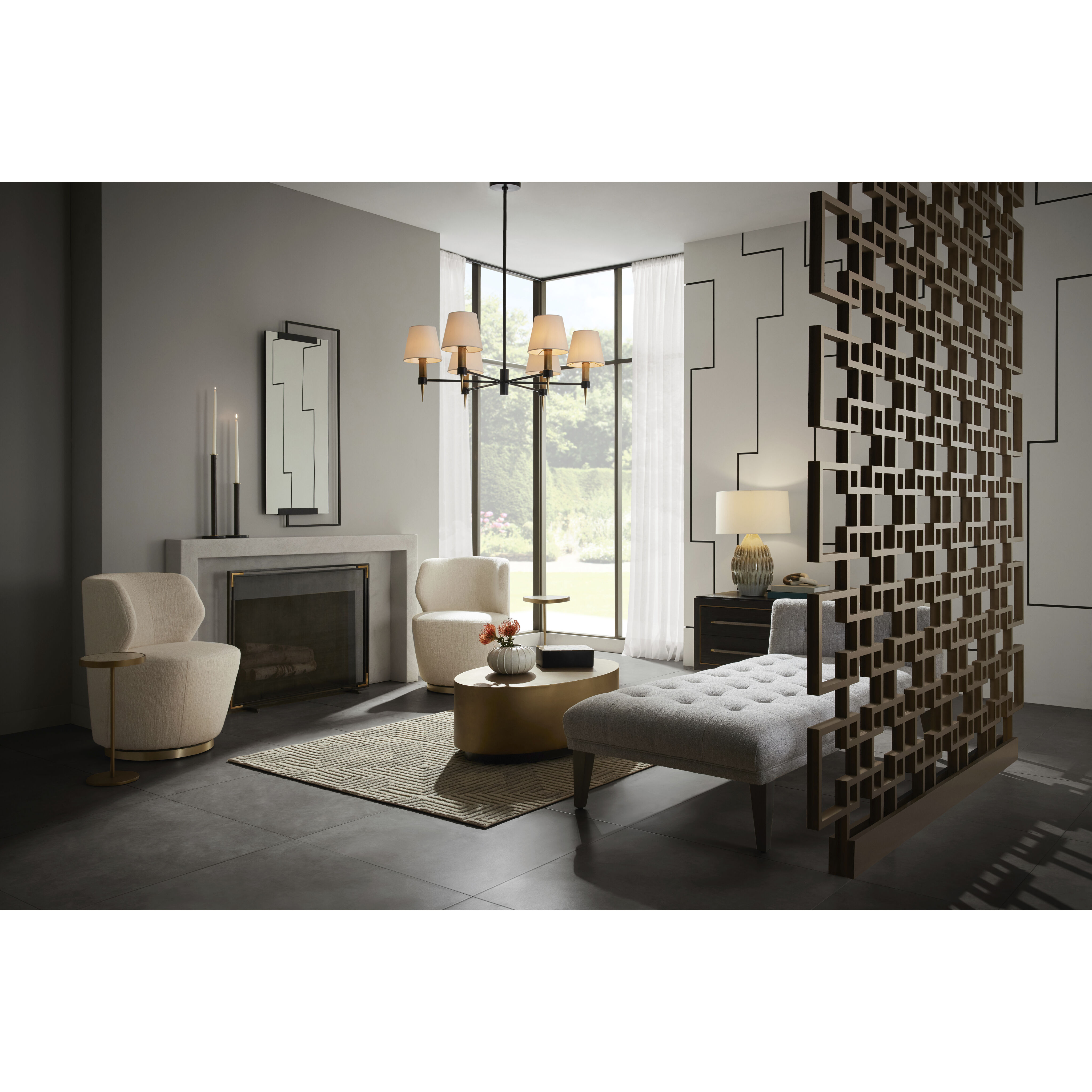 Pawnee 27 inch 150.00 watt Laurel Reactive Lamp Portable Light